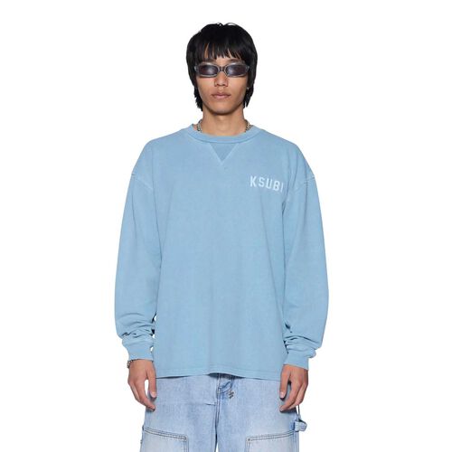 Ksubi K-Lock Ekcess Ls Tee Summer Blue